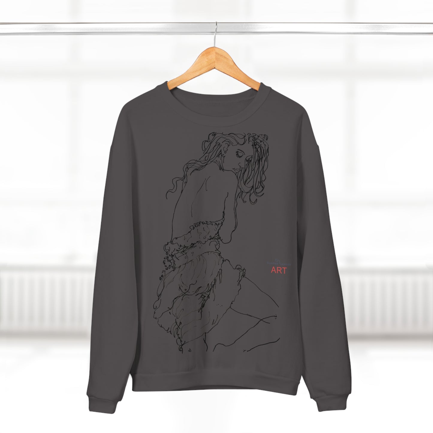 Unisex Crew Neck Sweatshirt (EU) - Motiv: Giselle & Giselle