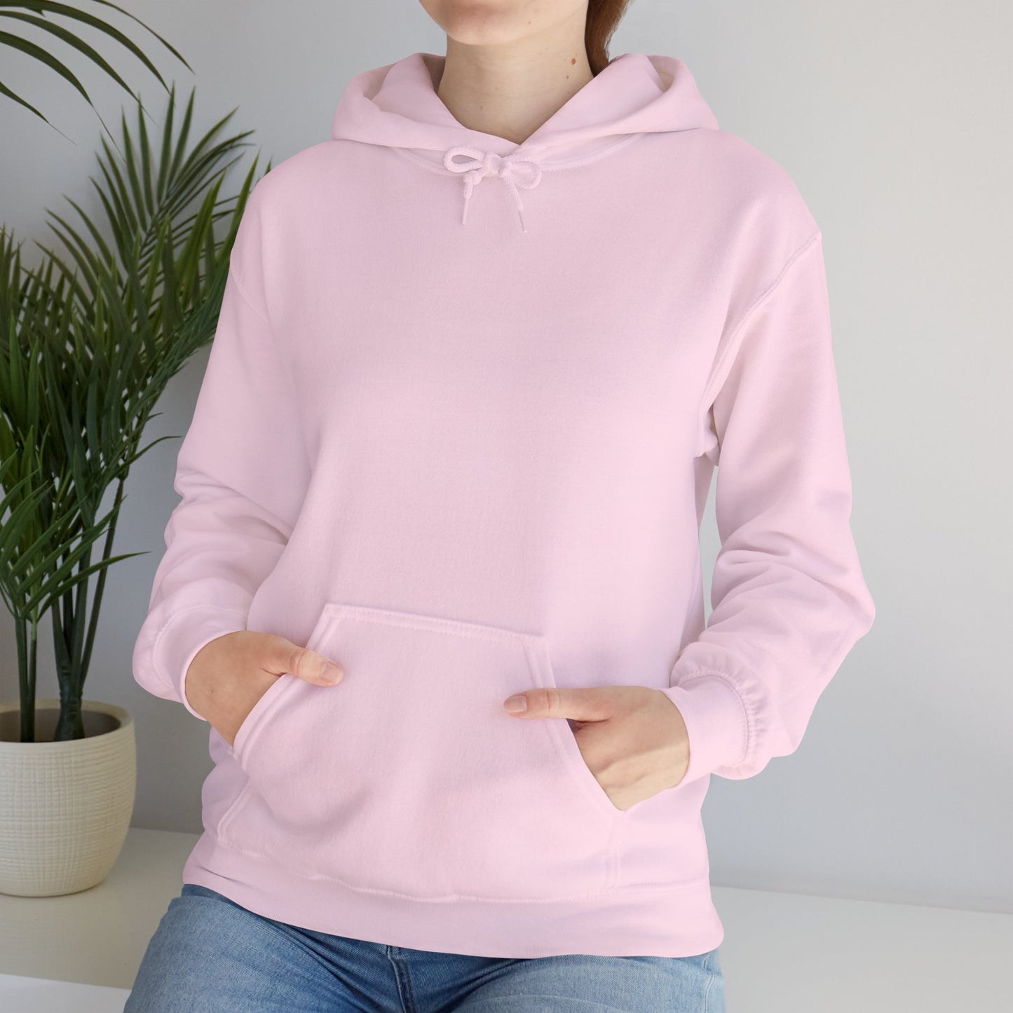 Unisex Heavy Blend™ Hooded Sweatshirt - Motiv: Rückseite "Alva", H43 cm, Neck-Label