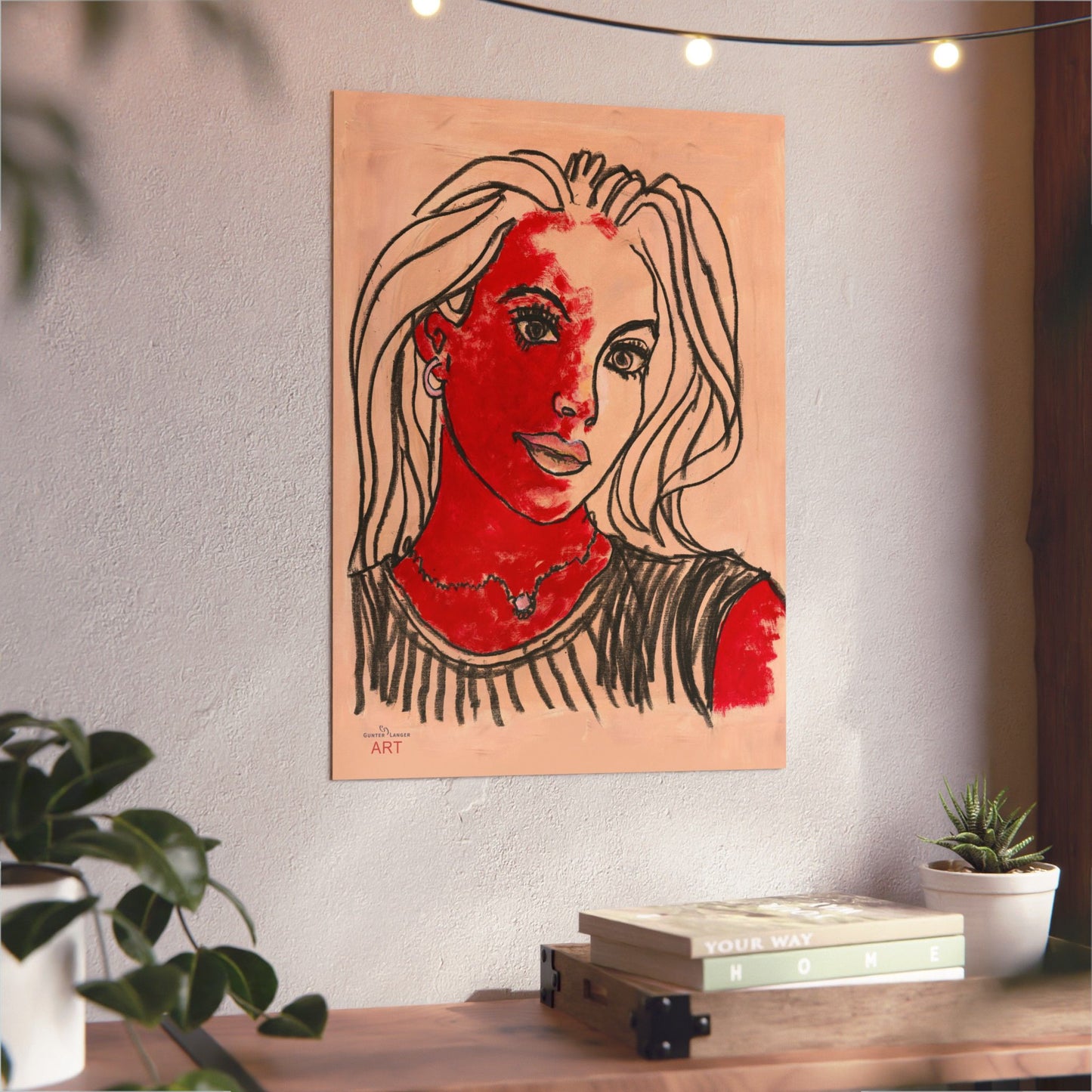 Aluminum Composite Panels - Motiv: Christina, H bis 70 cm