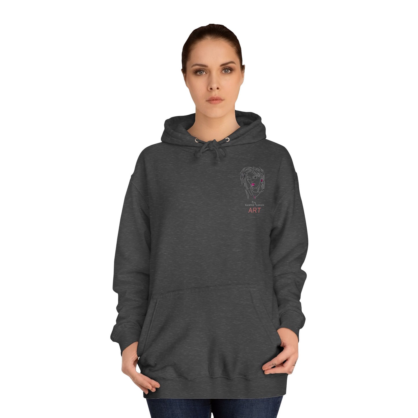 Unisex College Hoodie - Motiv: Raja (klein) & Raja