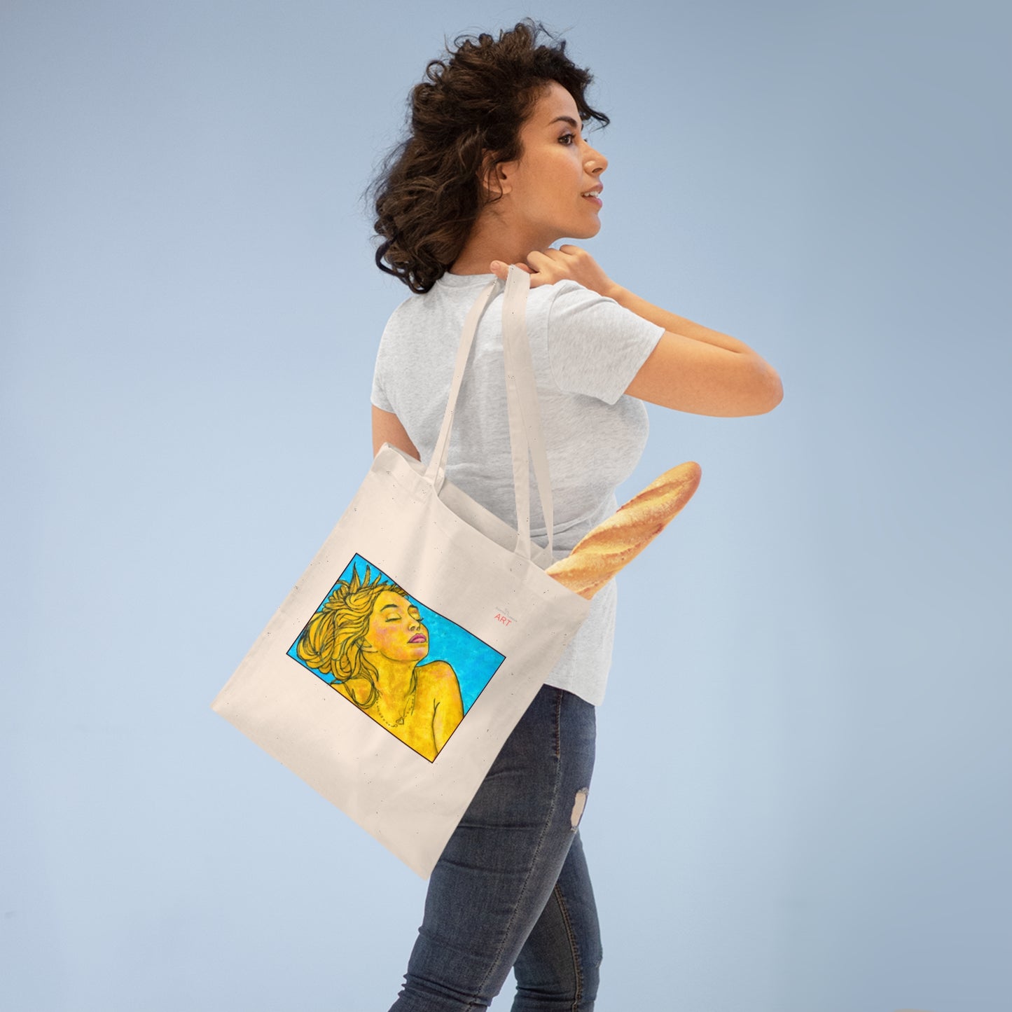 Tote Bag - Motiv: Fine, einseitig bedruckt, H 18 cm