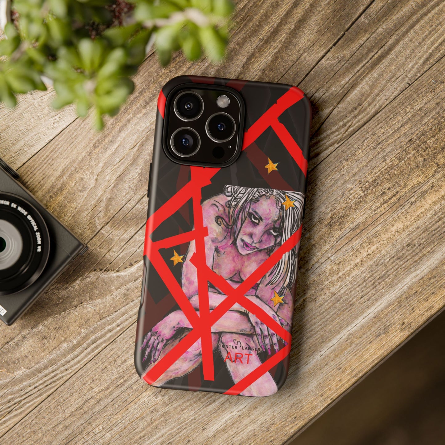 Tough Cases - iPhone - Motiv: Stella, Mikado