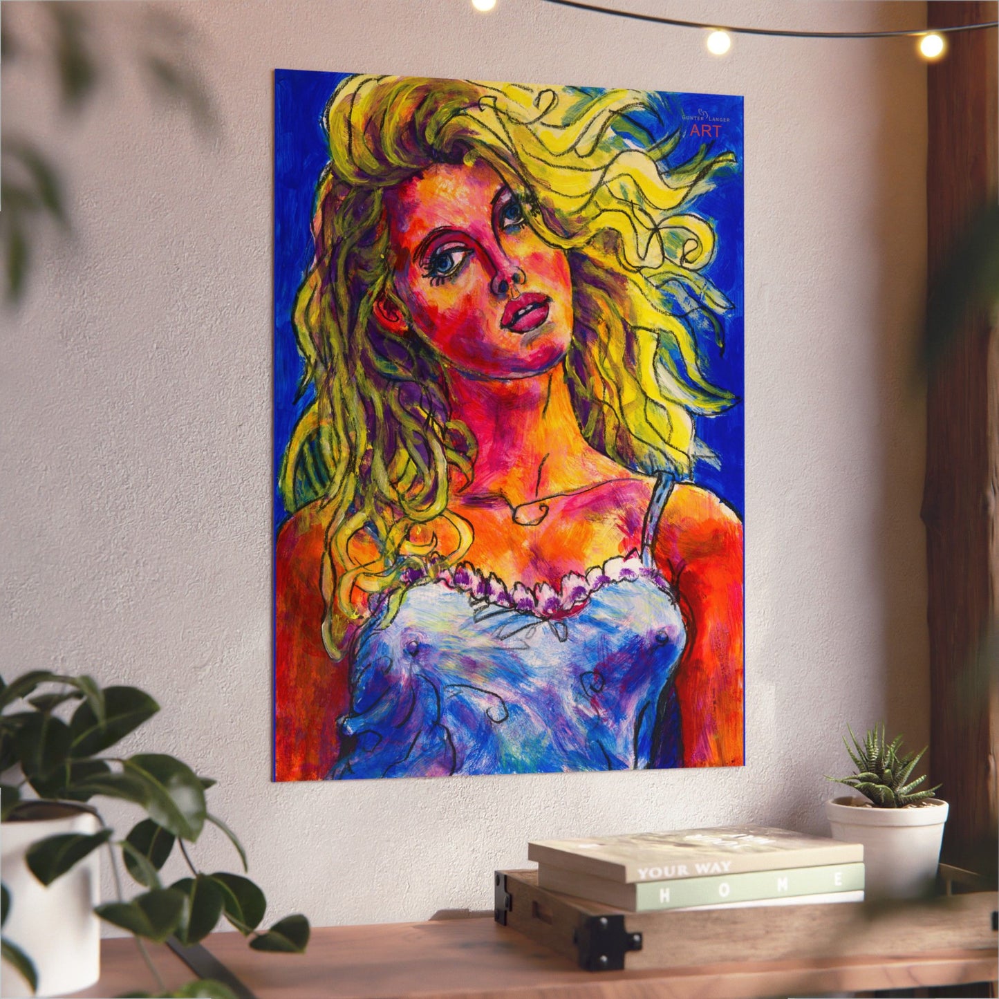 Aluminum Composite Panels - Motiv: "Mascha" H70 cm