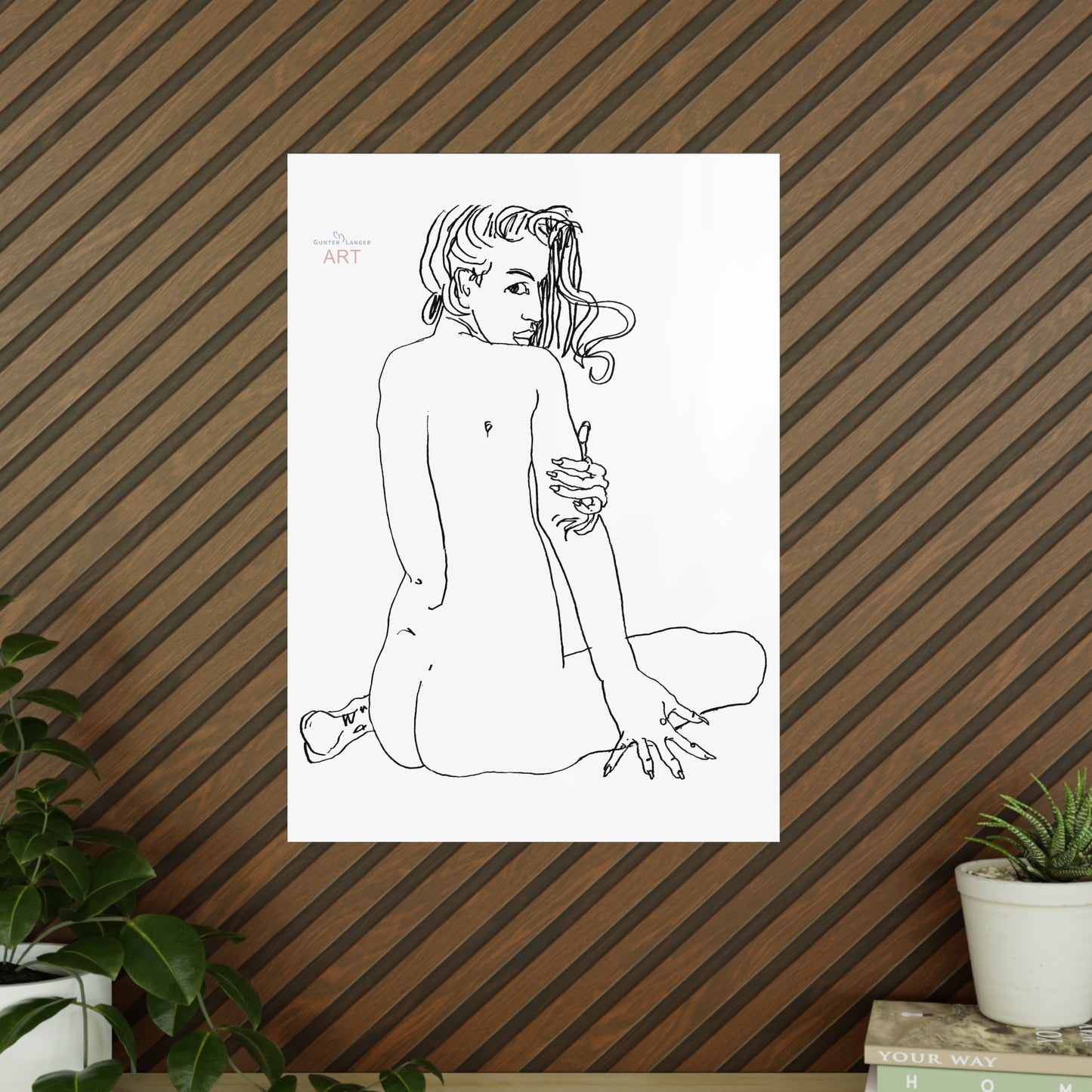 Photopaper Posters - Motiv "Emilia", 50x70 cm