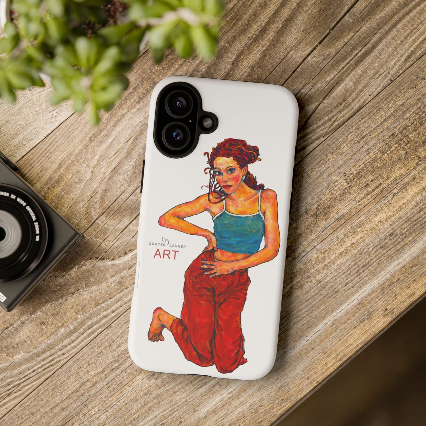 Tough Cases - iPhone - Motiv: Lea, Weiß