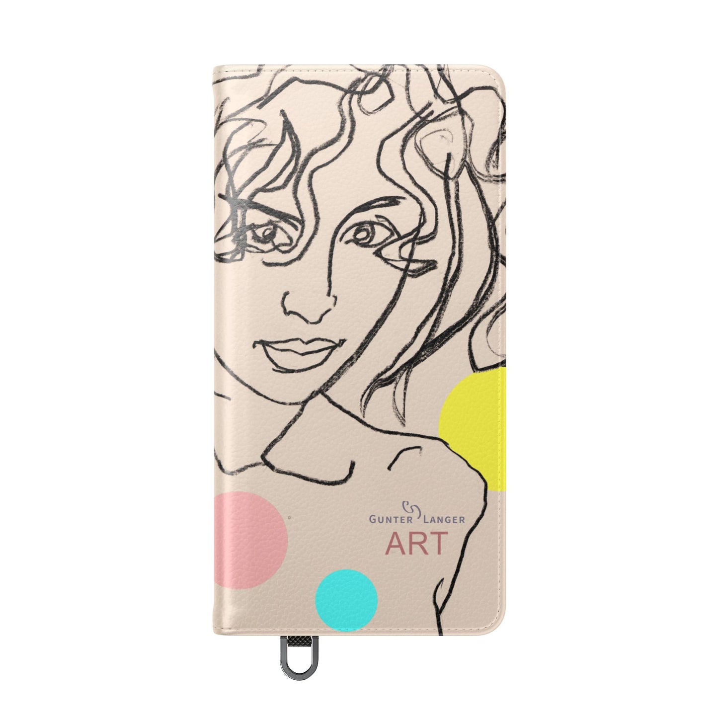 Flip Cases - Motiv: Bea, farbige Punkte