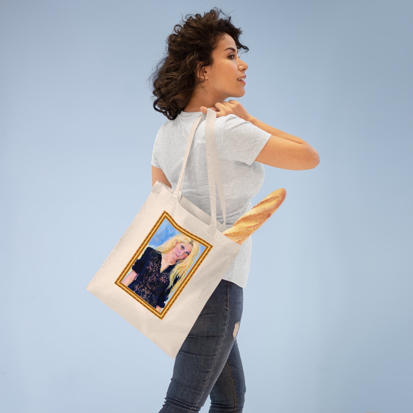 Tote Bag - Motiv: Aljona, einseitig bedruckt, H30,5 cm