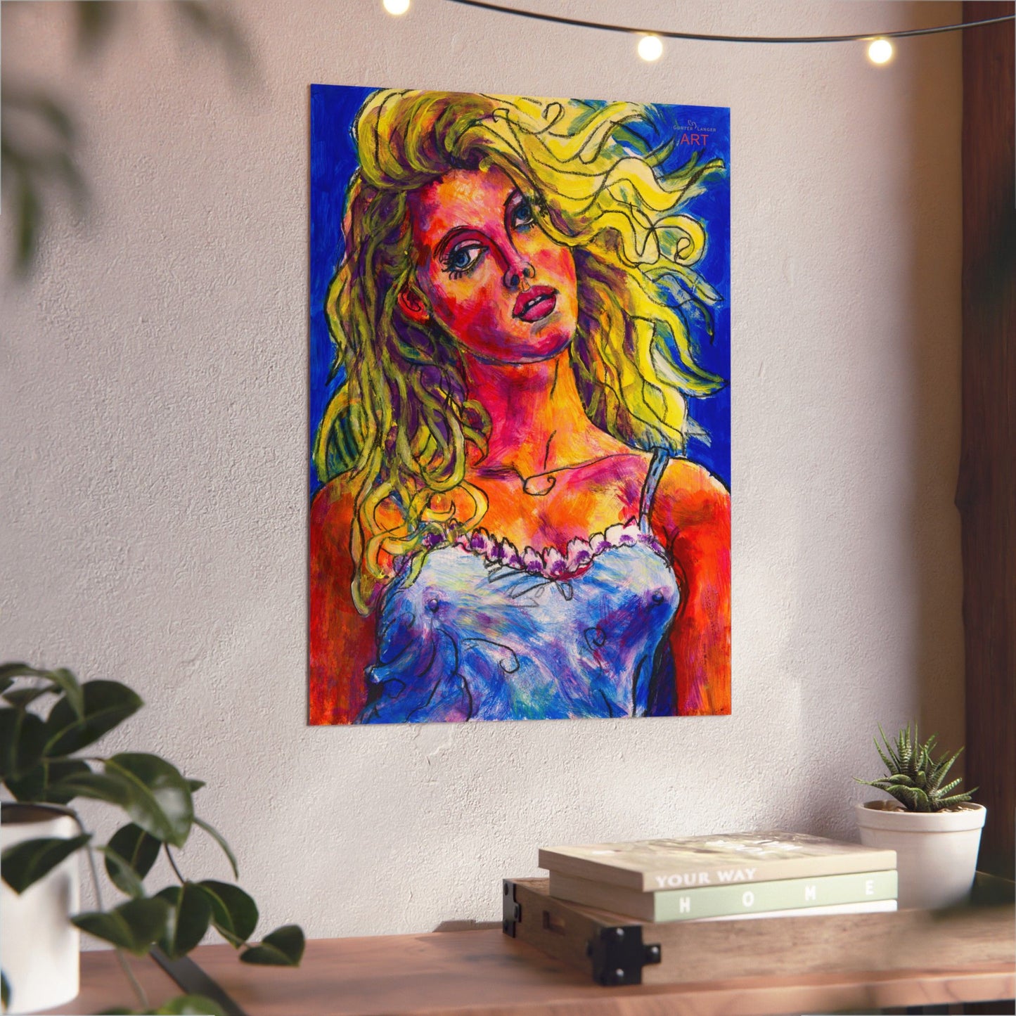 Aluminum Composite Panels - Motiv: "Mascha" bis H 59,5 cm