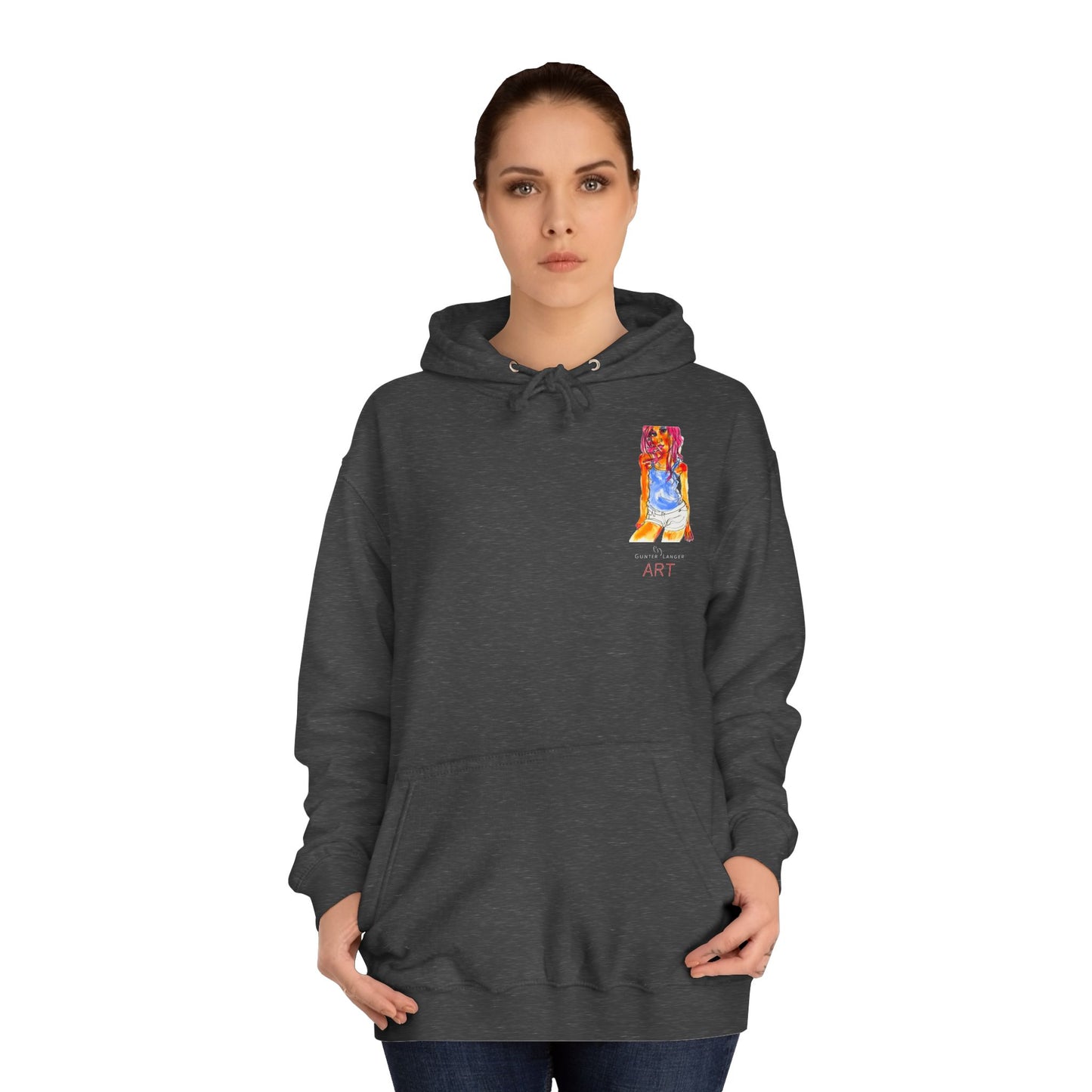 Unisex College Hoodie - Motiv: Steffi (klein) & Steffi
