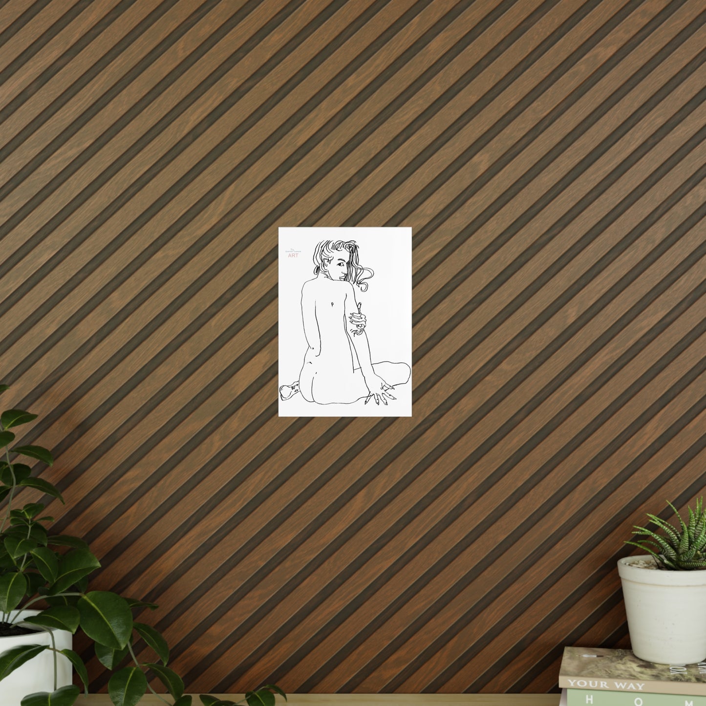 Photopaper Posters - Motiv "Emilia", ca. A4 und A3 Format