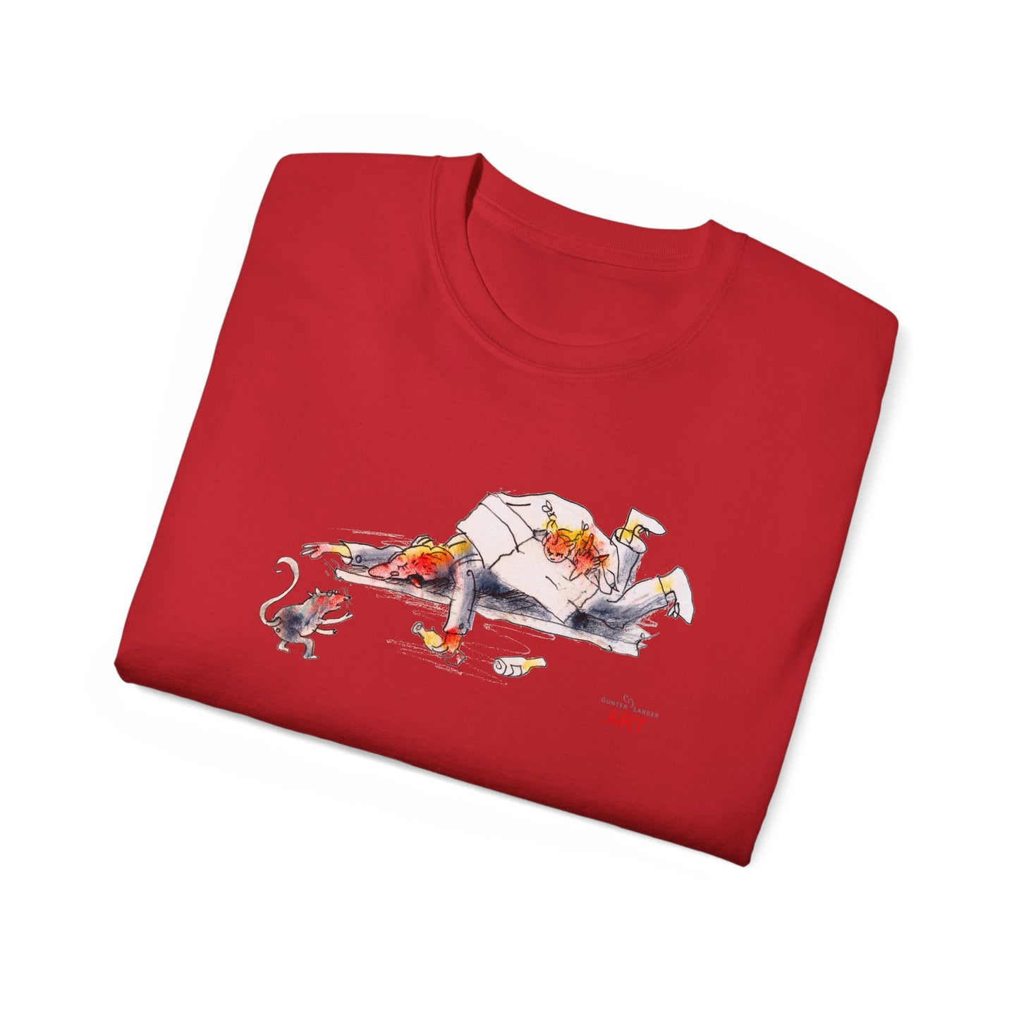 Unisex Ultra Cotton Tee - Motiv: Front Karambolage