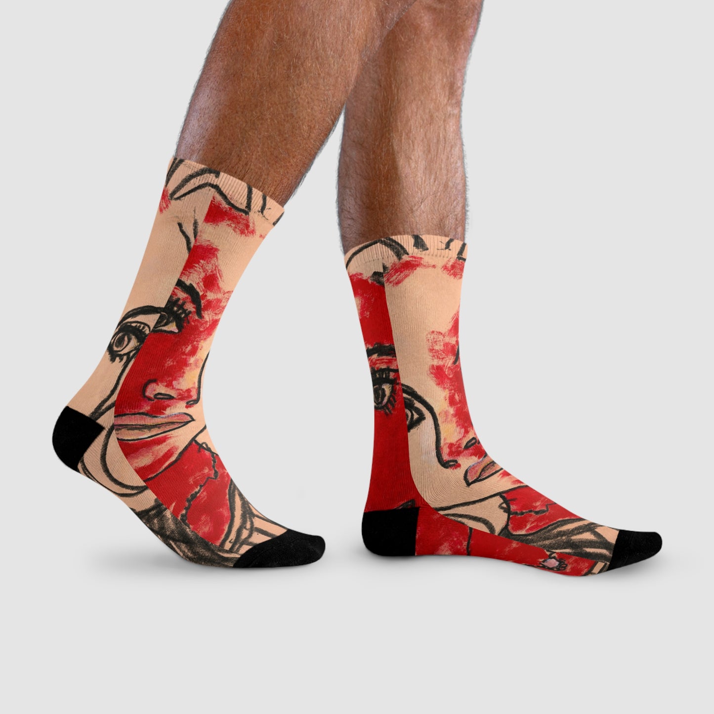 Sublimation Crew Socks (EU) - Motiv: Christina 2