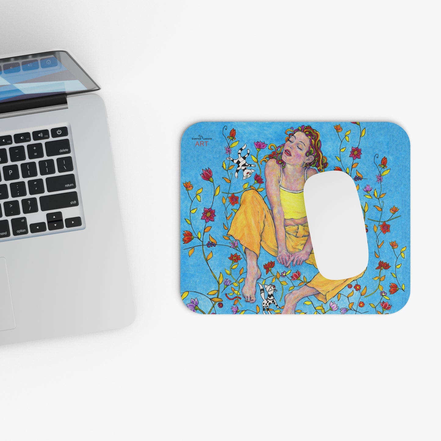 Mouse Pad (Rectangle) - Motiv: Carolin