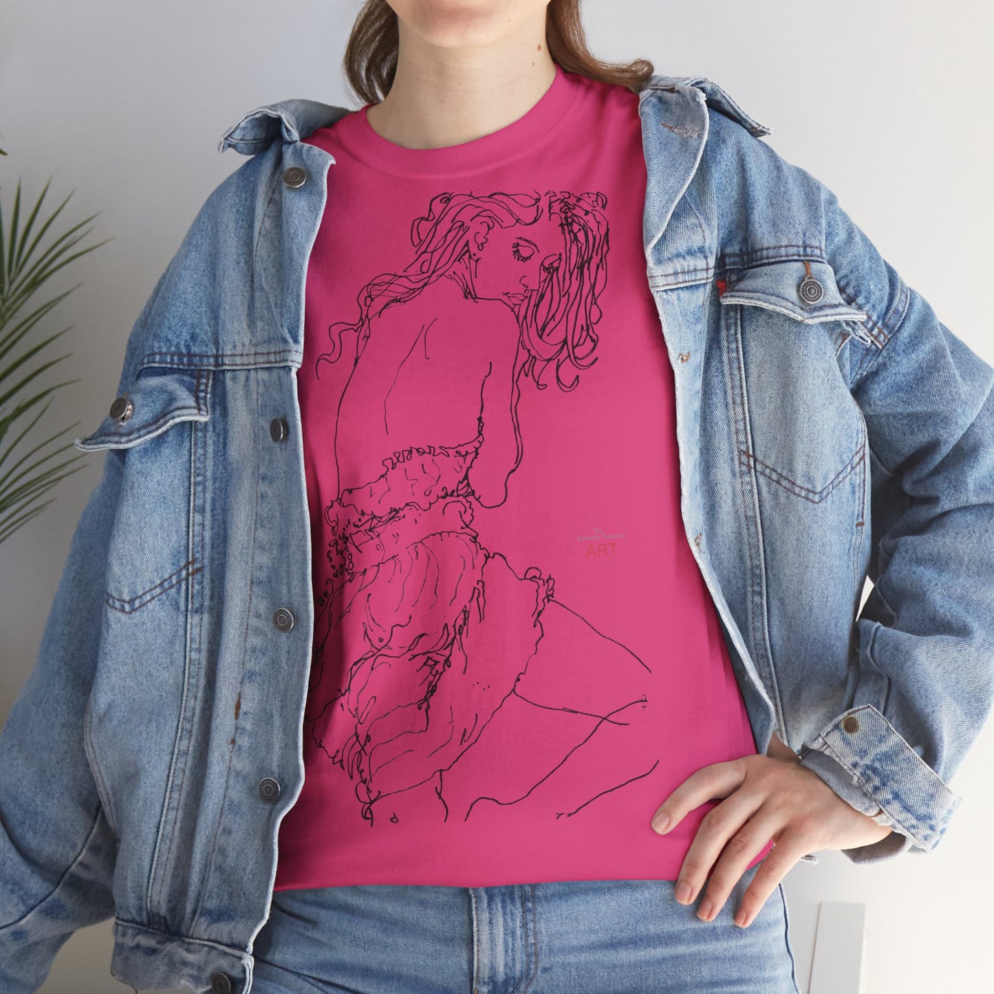 Unisex Heavy Cotton Tee - Motiv: Front Giselle