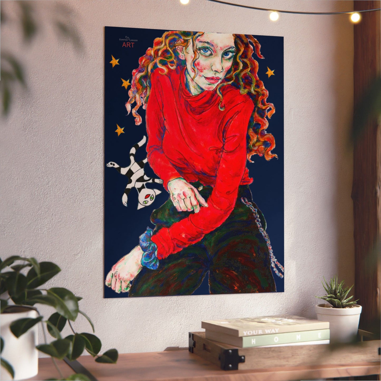 Aluminum Composite Panels - Motiv "Francisca" H70 cm