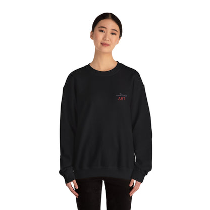 Unisex Heavy Blend™ Crewneck Sweatshirt - Motiv: Front Logo & Rückseite Pauline