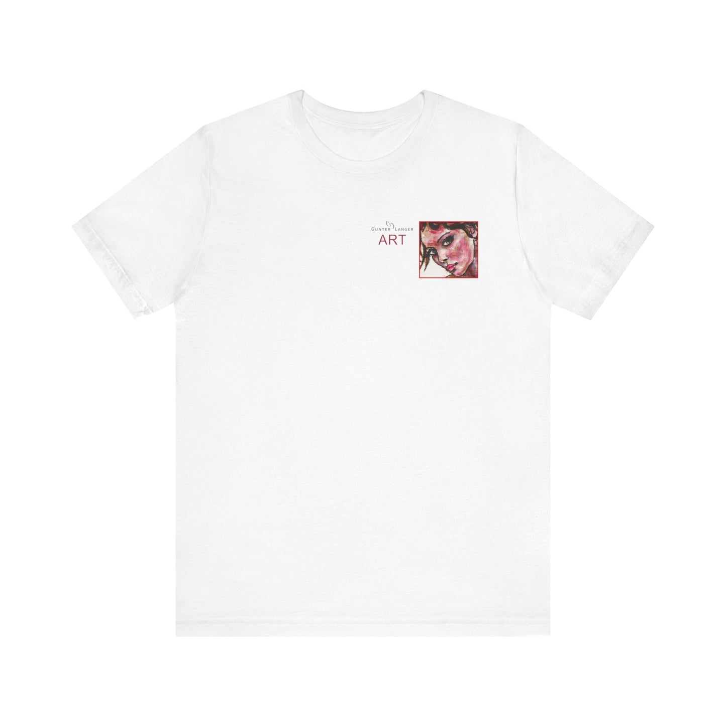 Copy of Unisex Jersey Short Sleeve Tee - Motiv: Annette, H 8 cm