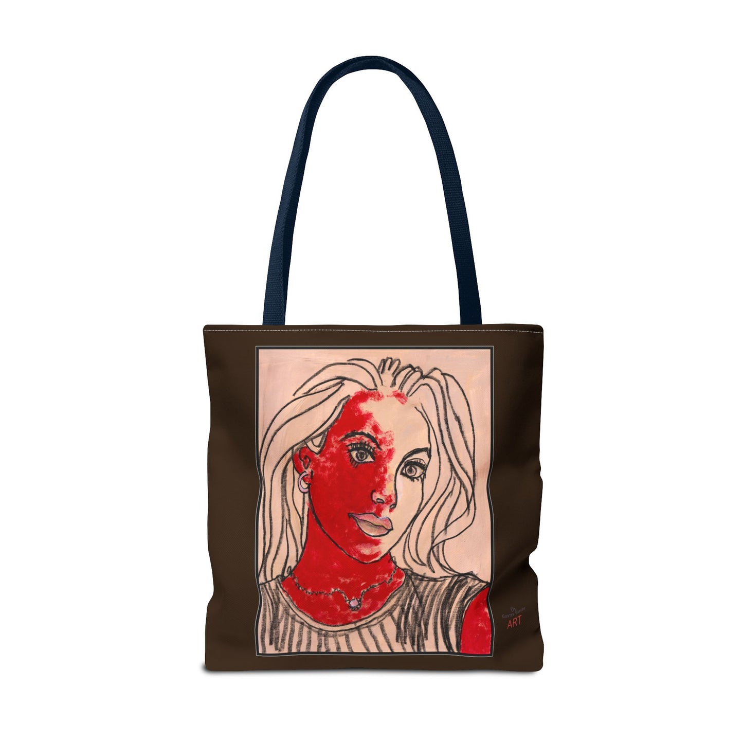 Tote Bag (AOP) - Motiv: Christina 37,5cm