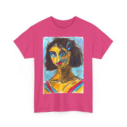 Unisex Heavy Cotton Tee - Motiv: Front Frechdax