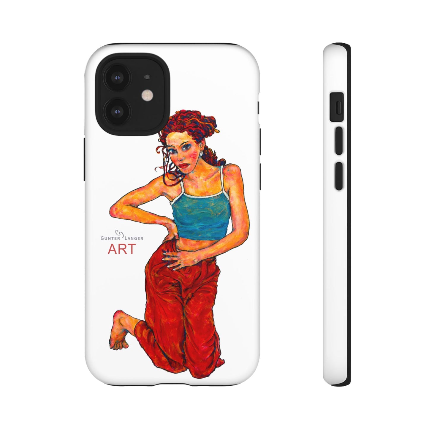 Tough Cases - iPhone - Motiv: Lea, Weiß