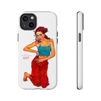 Tough Cases - iPhone - Motiv: Lea, Weiß