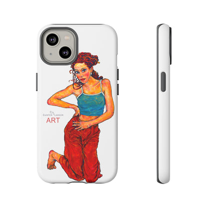 Tough Cases - iPhone - Motiv: Lea, Weiß