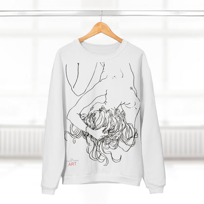Unisex Crew Neck Sweatshirt (EU) - Motiv: Frontseite Alisha