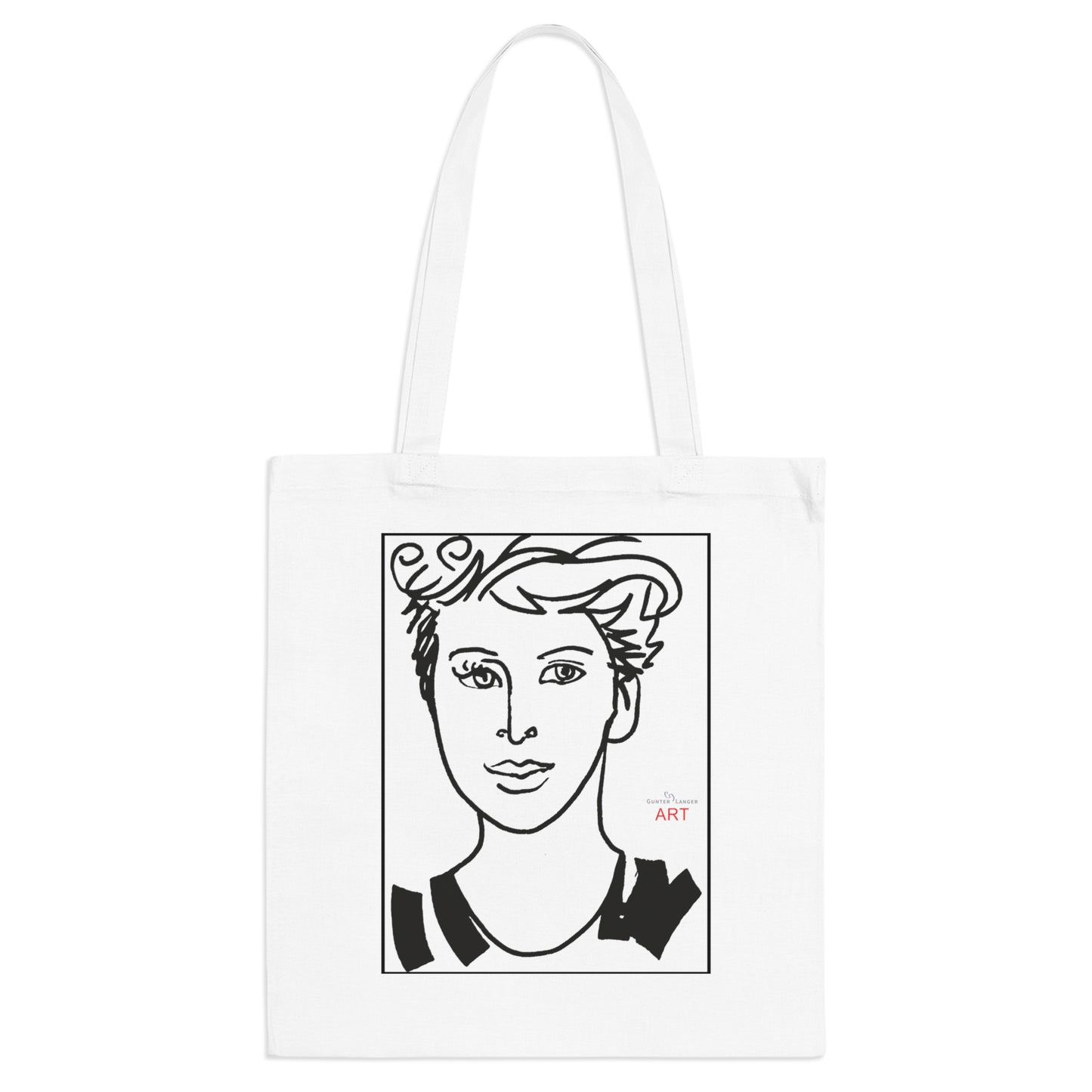 Tote Bag - Motiv: Lars, Kasten, einseitig bedruckt, H30,5 cm