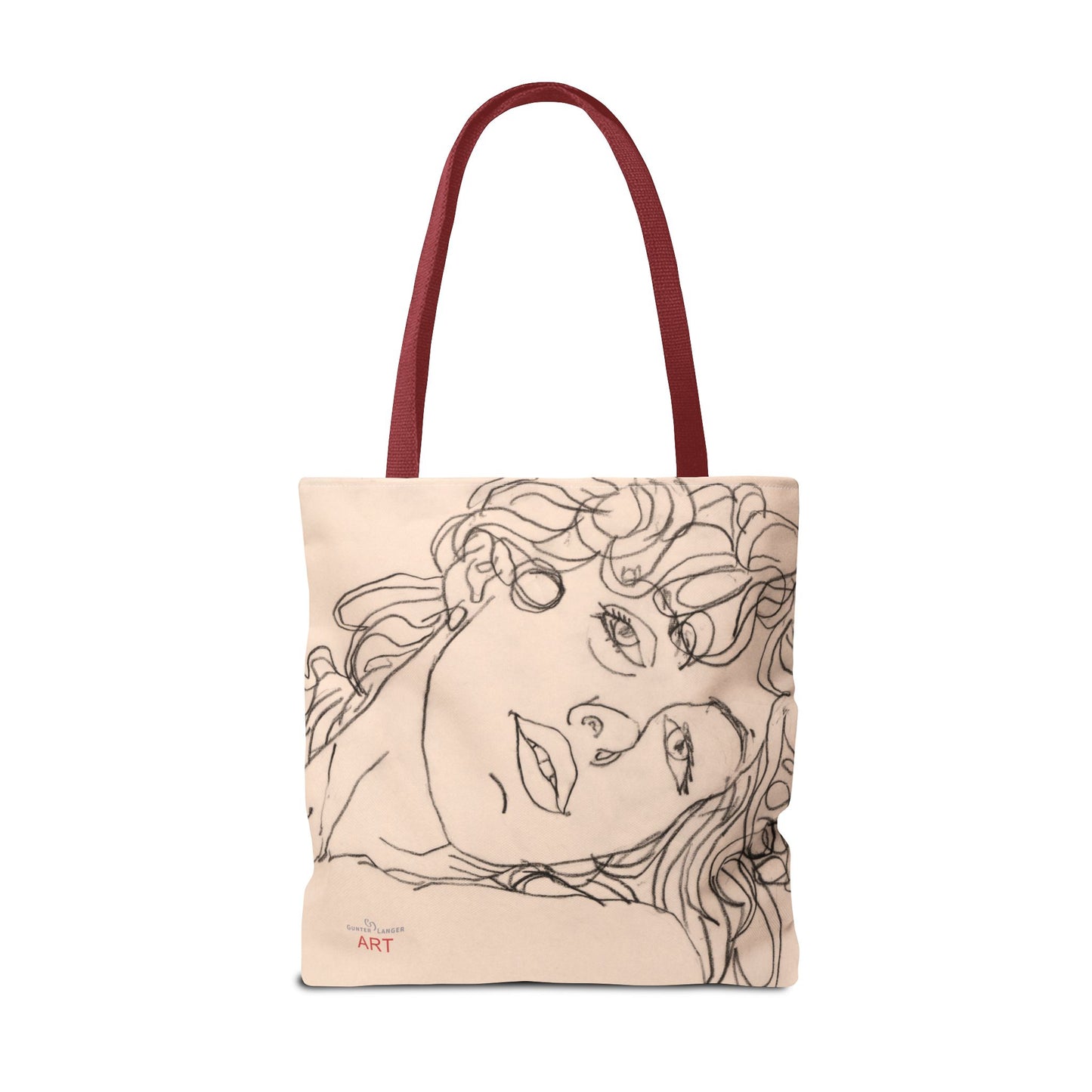 Tote Bag (AOP) - Motiv: Front Karla & Rückseite Lisa
