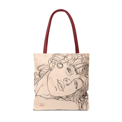 Tote Bag (AOP) - Motiv: Front Karla & Rückseite Lisa
