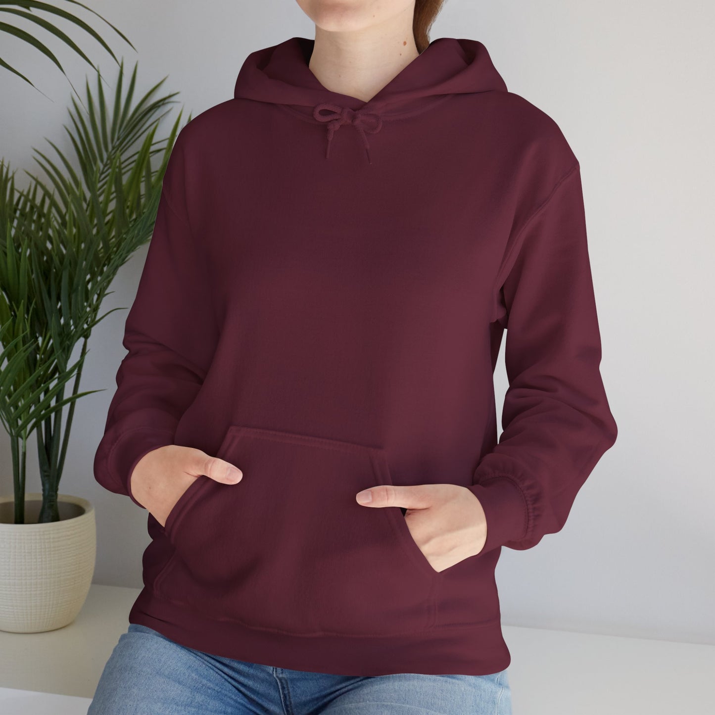 Unisex Heavy Blend™ Hooded Sweatshirt - Motiv: Rückseite "Alva", H43 cm