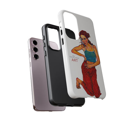 Tough Cases - Google Pixel - Samsung Galaxy - Motiv: Lea, Weiß