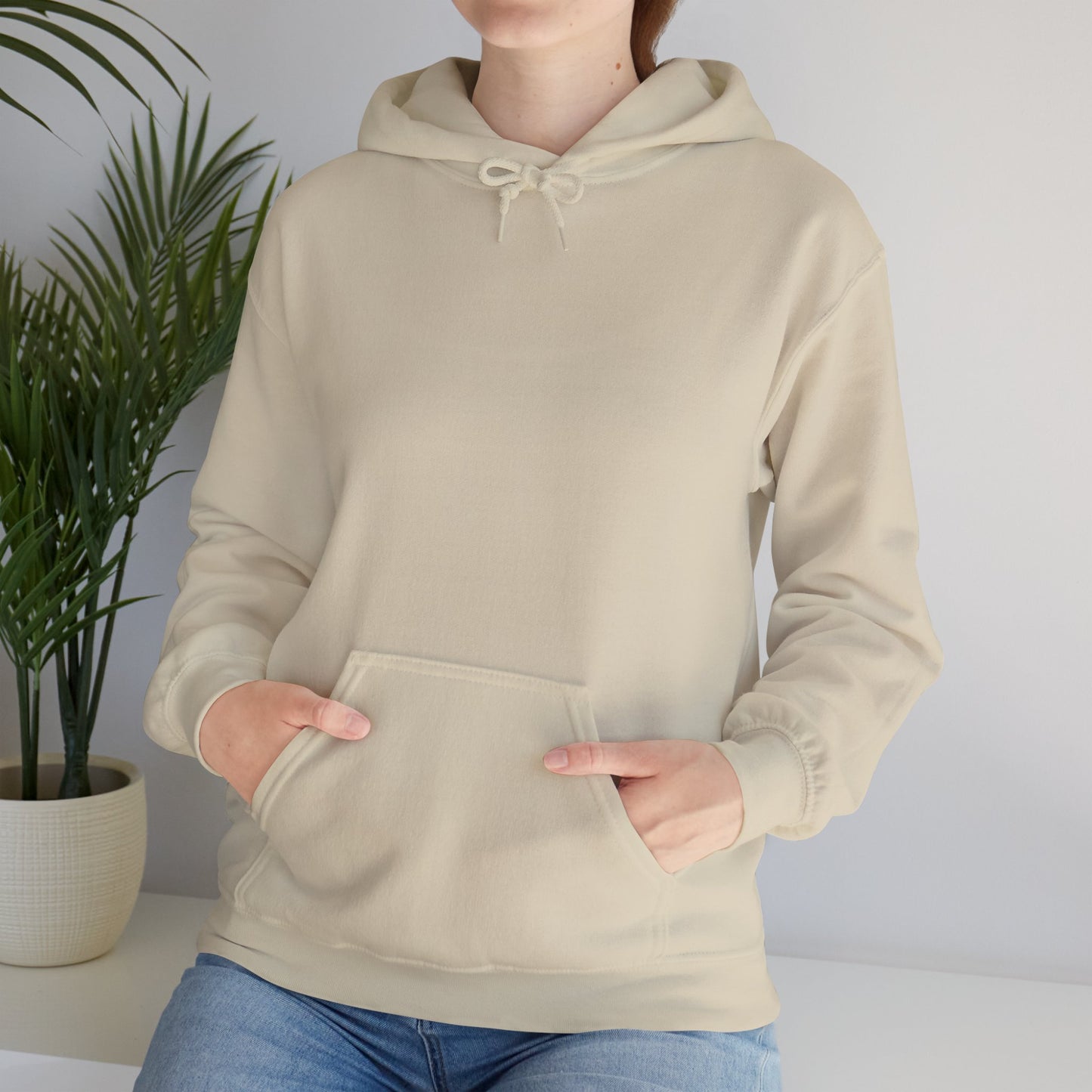 Unisex Heavy Blend™ Hooded Sweatshirt - Motiv: Rückseite "Ria", H43 cm