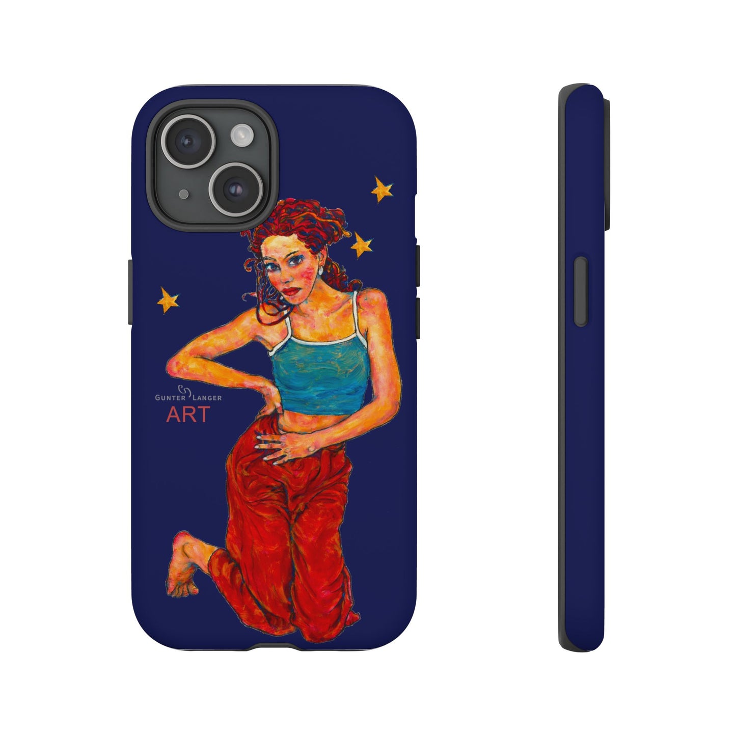 Tough Cases - iPhone - Motiv: Lea, Sternenhimmel