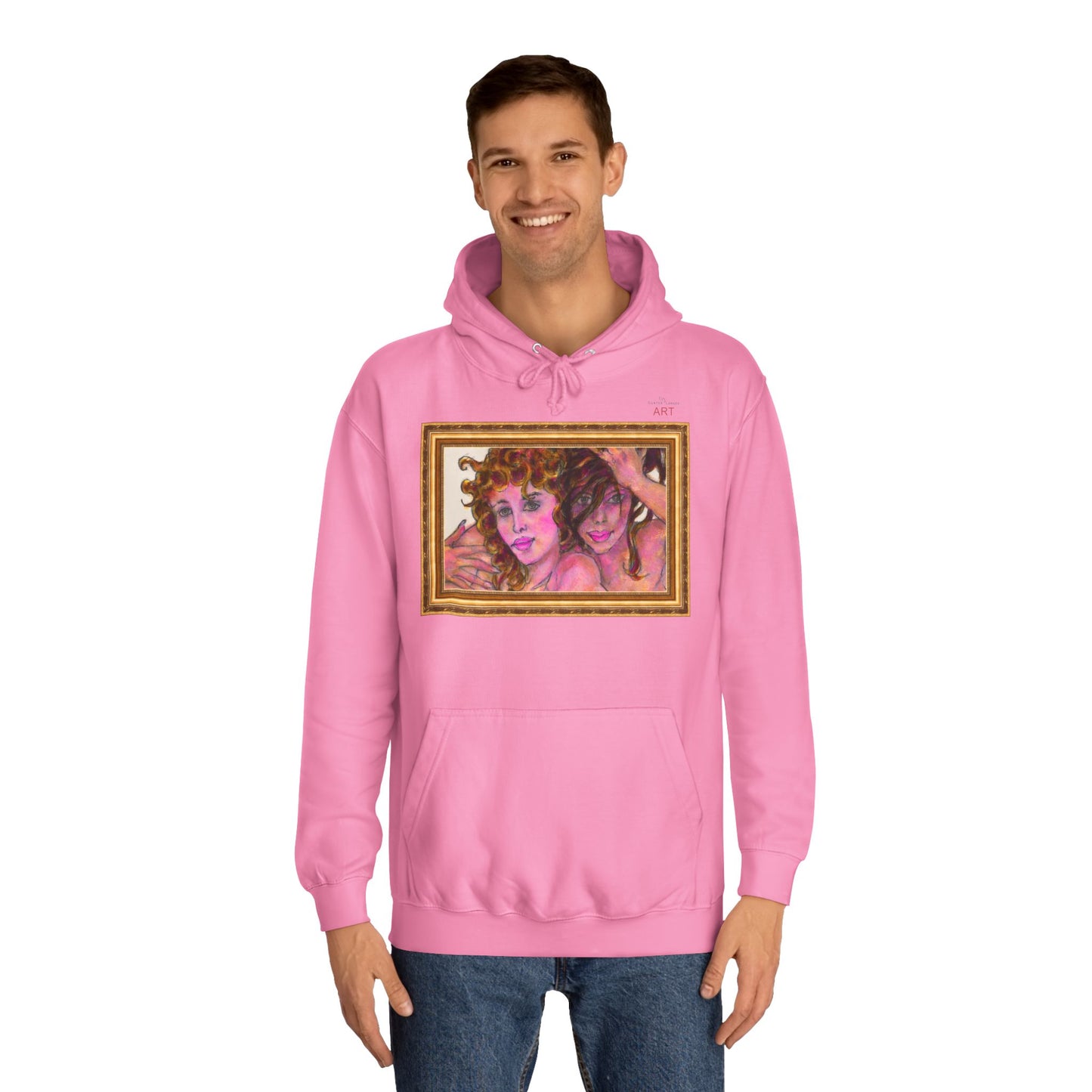 Unisex College Hoodie - Motiv: Front Sommer, H 23,5 cm