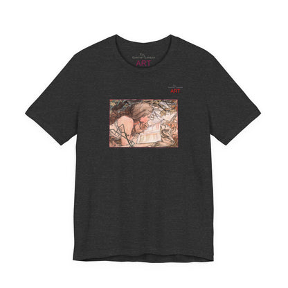 Jersey Short Sleeve Tee - Motiv: Front Antonia, H 15,73 cm
