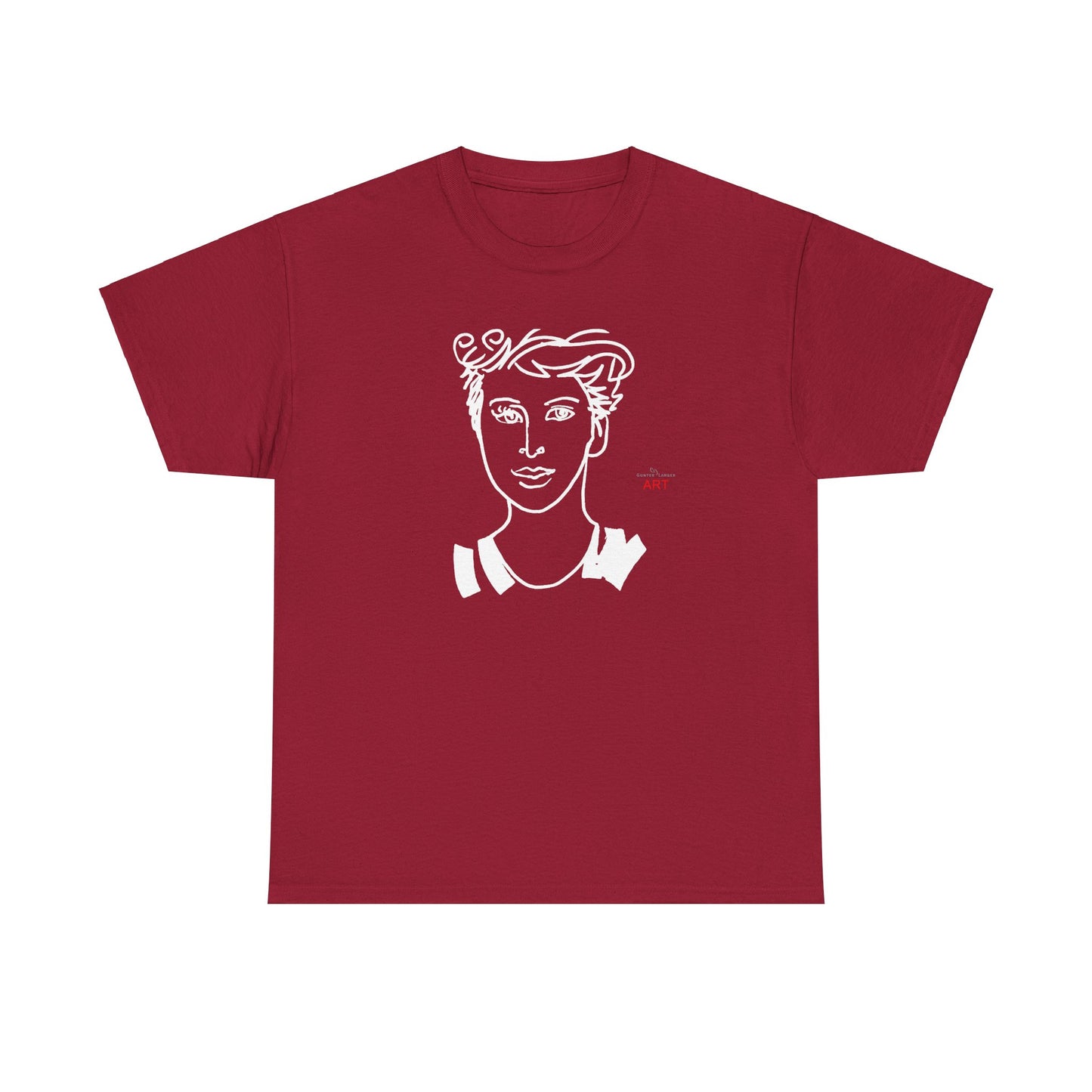 Unisex Heavy Cotton Tee - Motiv: Lars Front