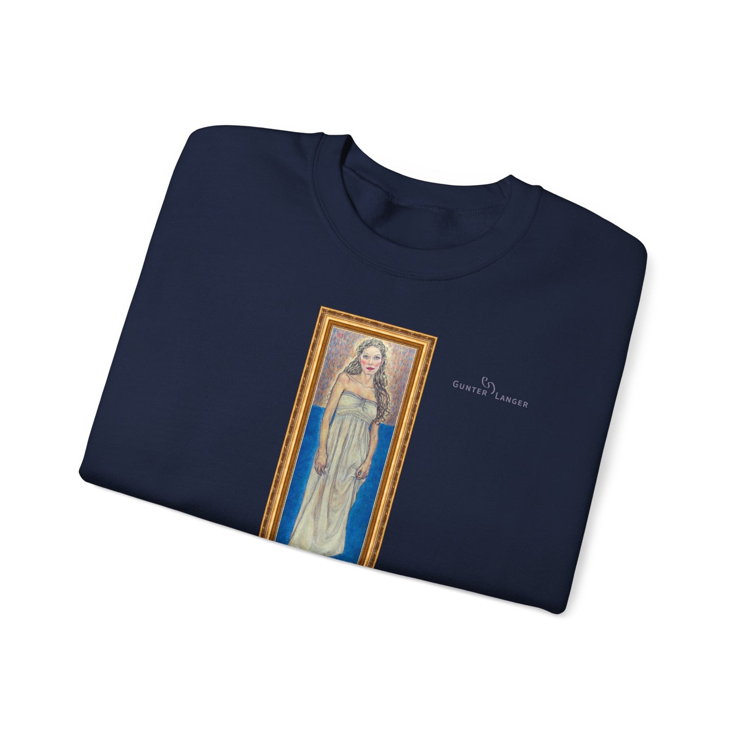 Unisex Heavy Blend™ Crewneck Sweatshirt - Motiv: Front Marie (gerahmt)
