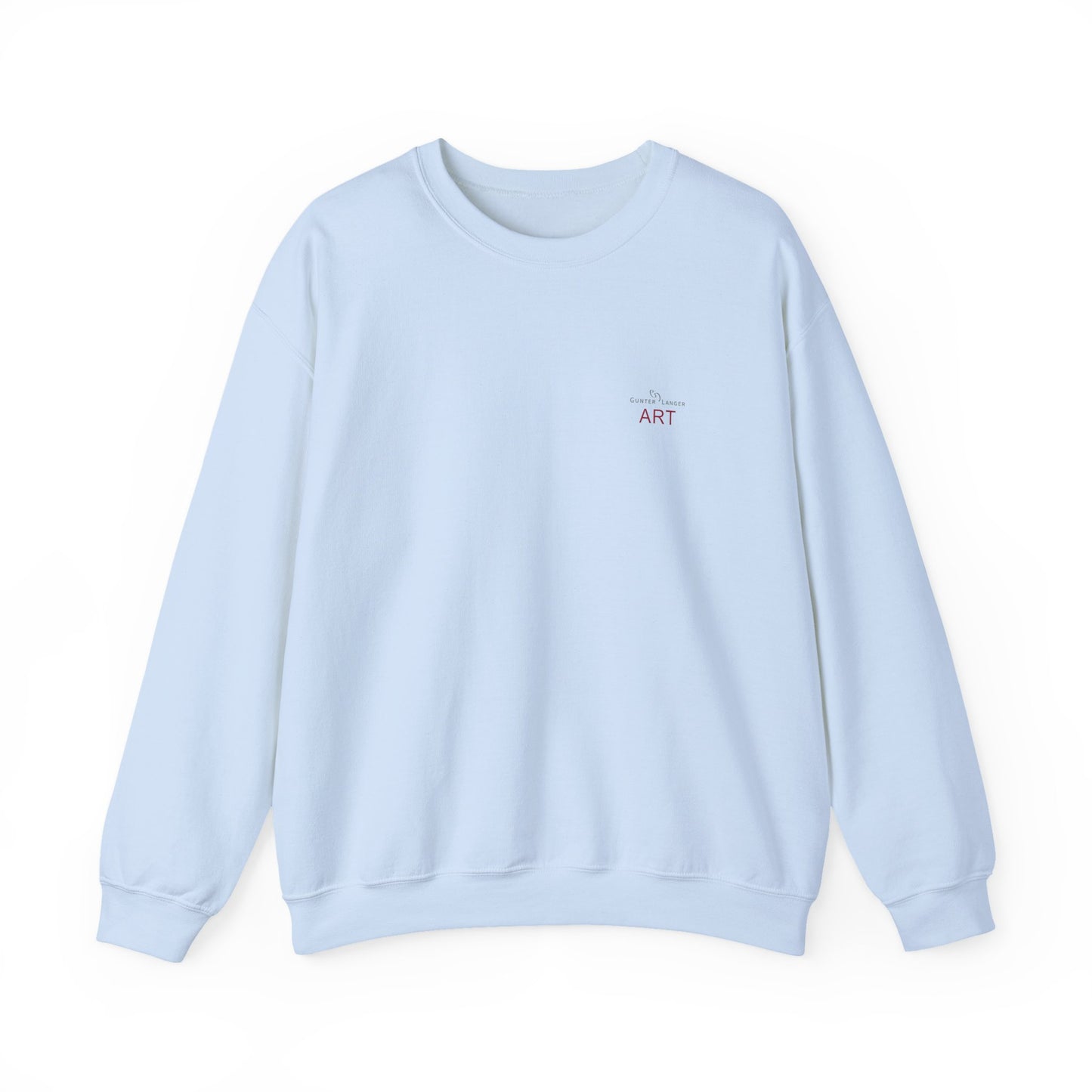 Unisex Heavy Blend™ Crewneck Sweatshirt - Motiv: Front Logo & Rückseite Pauline