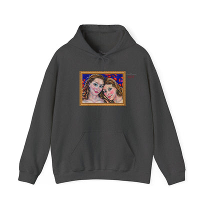 Unisex Heavy Blend™ Hooded Sweatshirt - Motiv: Front "Freundinnen" H 17,5 cm