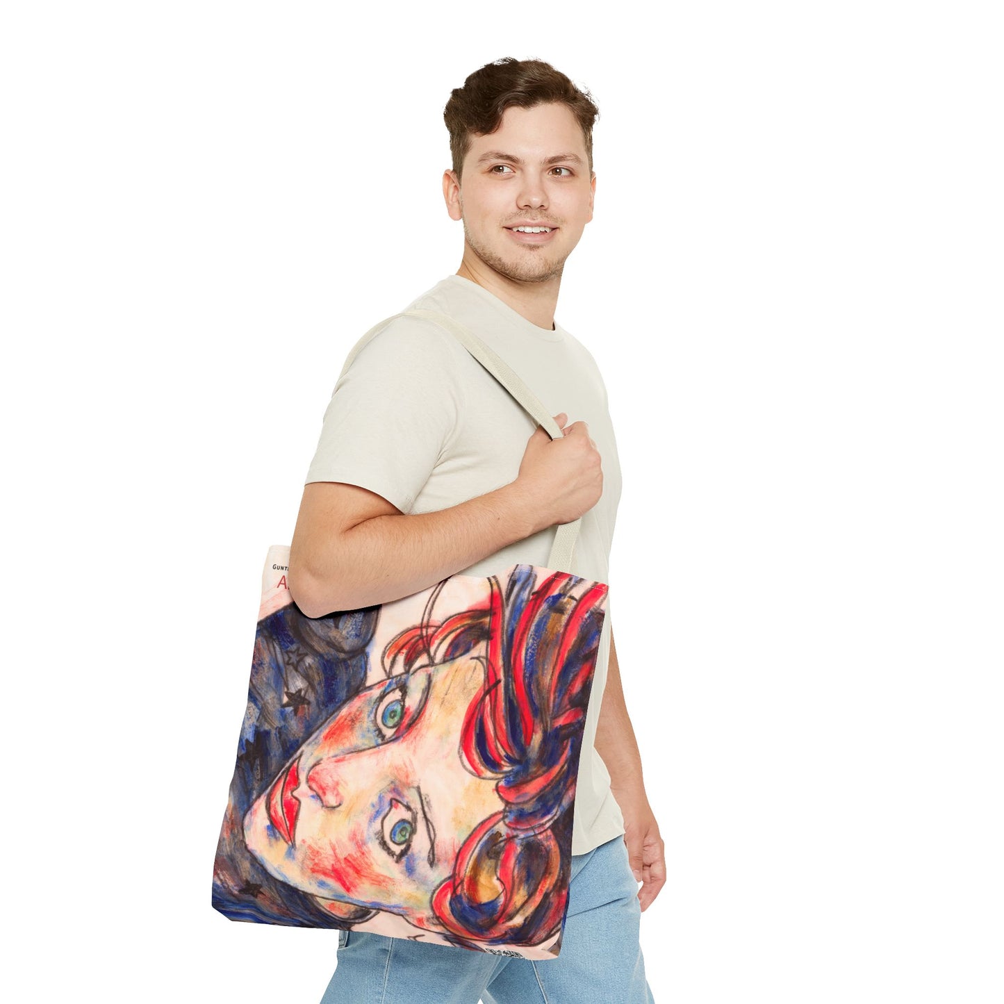 Tote Bag (AOP)- Motiv: Alexa, A01