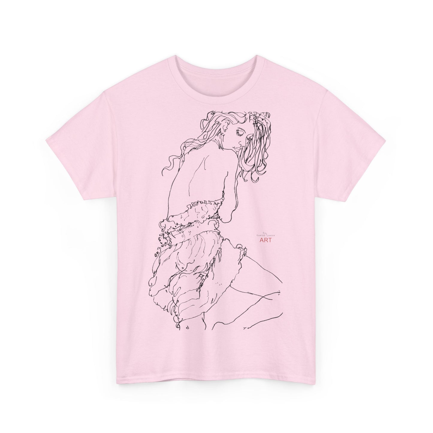 Unisex Heavy Cotton Tee - Motiv: Front Giselle