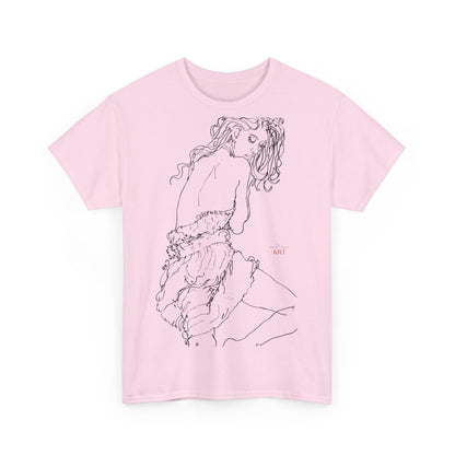 Unisex Heavy Cotton Tee - Motiv: Front Giselle