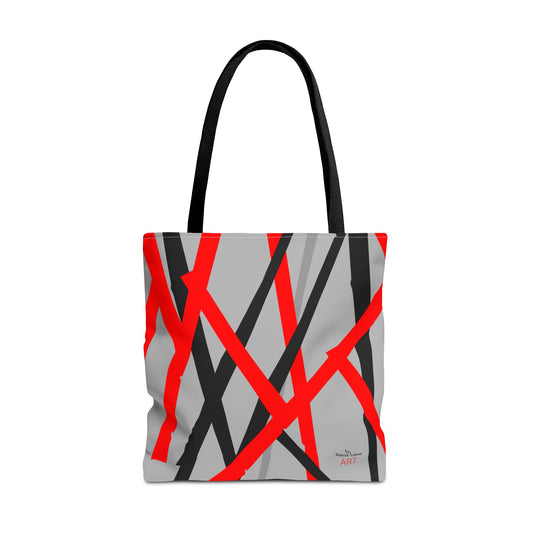 Tote Bag (AOP) - Motiv: Mikado, Grau