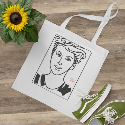 Tote Bag - Motiv: Lars, Kasten, einseitig bedruckt, H30,5 cm