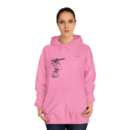 Unisex College Hoodie - Motiv: Max & Max