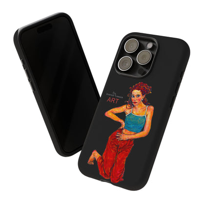 Tough Cases - iPhone - Motiv: Lea, Schwarz