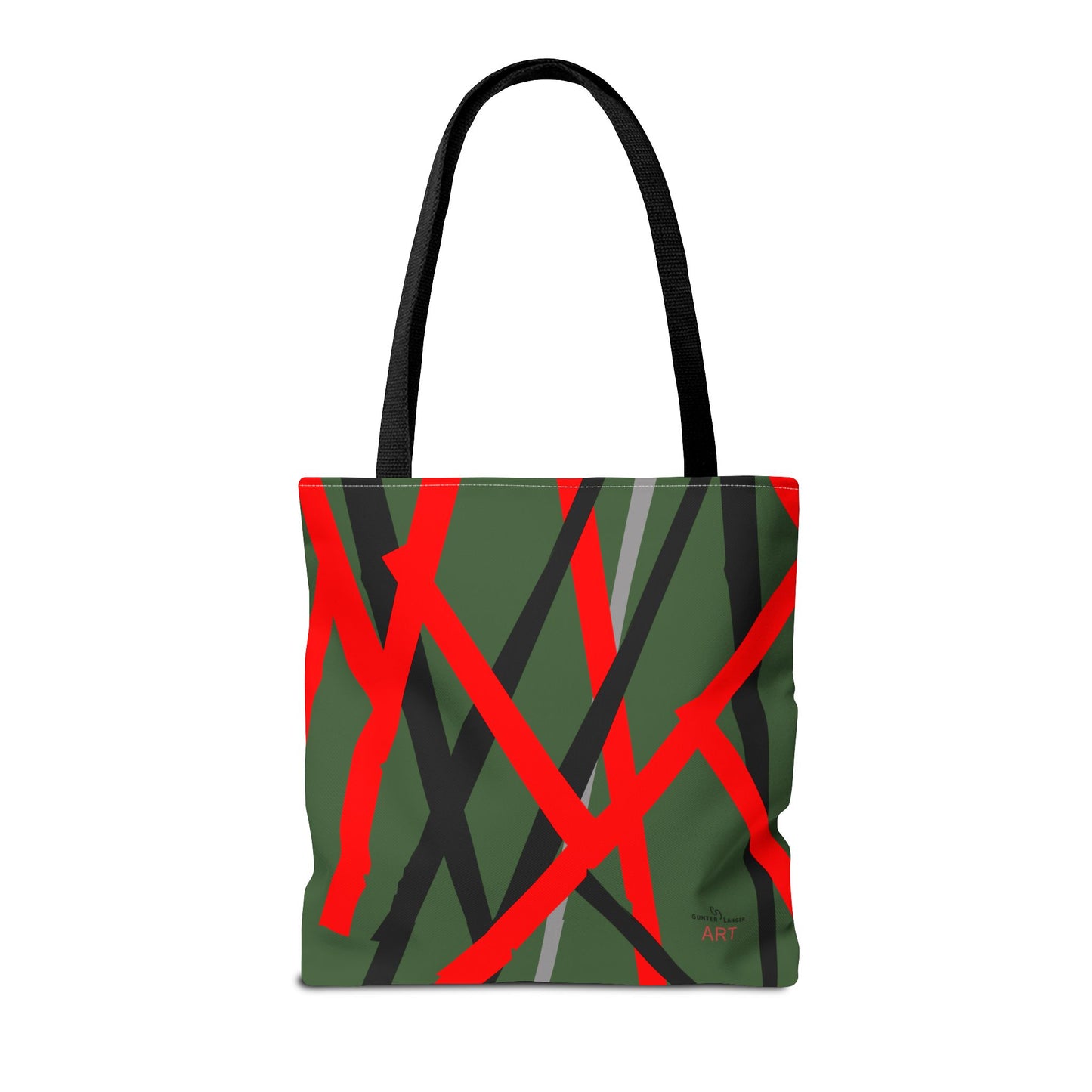 Tote Bag (AOP) - Motiv: Mikado, Grün