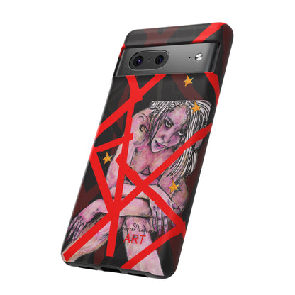 Tough Cases - Google Pixel - Samsung Galaxy - Motiv: Stella, Mikado