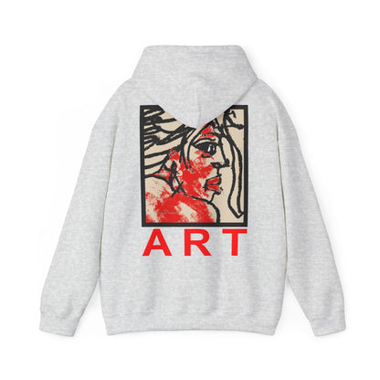 Unisex Heavy Blend™ Hooded Sweatshirt - Motiv: Rückseite "Ria", H43 cm